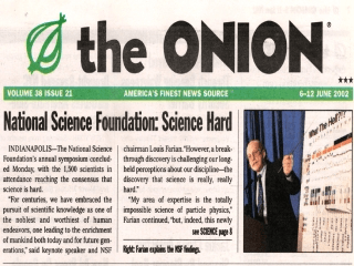 Onion Science is hard